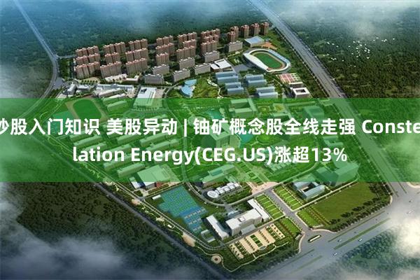 炒股入门知识 美股异动 | 铀矿概念股全线走强 Constellation Energy(CEG.US)涨超13%