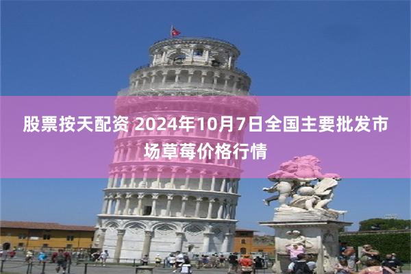 股票按天配资 2024年10月7日全国主要批发市场草莓价格行情